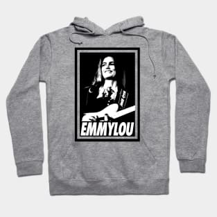 Emmylou Harris live - Portrait retro Hoodie